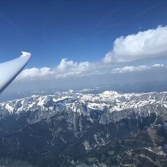 Verortung via Georeferenzierung der Kamera: Aufgenommen in der Nähe von Gemeinde Thörl, Österreich in 3100 Meter