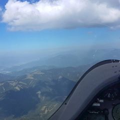 Verortung via Georeferenzierung der Kamera: Aufgenommen in der Nähe von Leoben, 8700 Leoben, Österreich in 2600 Meter