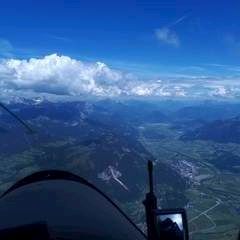 Flugwegposition um 12:01:52: Aufgenommen in der Nähe von Tauplitz, 8982 Tauplitz, Österreich in 2553 Meter