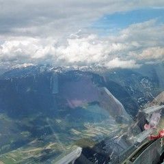 Flugwegposition um 14:54:07: Aufgenommen in der Nähe von Gemeinde Tristach, 9900 Tristach, Österreich in 2926 Meter