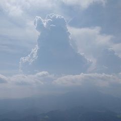 Flugwegposition um 12:59:11: Aufgenommen in der Nähe von Gemeinde Willendorf am Steinfelde, Österreich in 1471 Meter