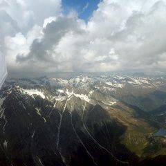 Flugwegposition um 13:40:51: Aufgenommen in der Nähe von 39030 Rasen-Antholz, Bozen, Italien in 3168 Meter