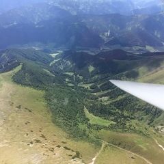 Verortung via Georeferenzierung der Kamera: Aufgenommen in der Nähe von Gemeinde Gaal, Österreich in 2800 Meter