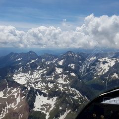 Verortung via Georeferenzierung der Kamera: Aufgenommen in der Nähe von Schladming, Österreich in 3200 Meter