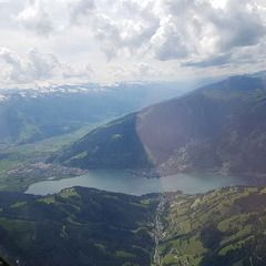 Verortung via Georeferenzierung der Kamera: Aufgenommen in der Nähe von Gemeinde Zell am See, 5700 Zell am See, Österreich in 2500 Meter