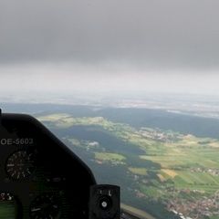 Flugwegposition um 12:53:31: Aufgenommen in der Nähe von Gemeinde Hohe Wand, Österreich in 1150 Meter