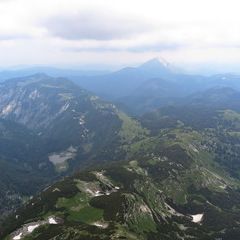 Flugwegposition um 11:38:30: Aufgenommen in der Nähe von Göstling an der Ybbs, 3345, Österreich in 1811 Meter