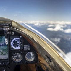 Flugwegposition um 10:10:44: Aufgenommen in der Nähe von Irdning, 8952, Österreich in 4133 Meter