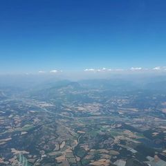 Flugwegposition um 11:26:50: Aufgenommen in der Nähe von Département Hautes-Alpes, Frankreich in 2352 Meter