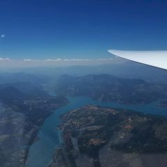 Flugwegposition um 13:06:07: Aufgenommen in der Nähe von Département Alpes-de-Haute-Provence, Frankreich in 2918 Meter