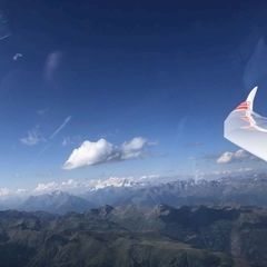 Verortung via Georeferenzierung der Kamera: Aufgenommen in der Nähe von Gemeinde Anras, Österreich in 3400 Meter