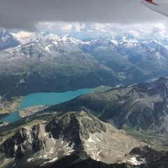 Verortung via Georeferenzierung der Kamera: Aufgenommen in der Nähe von Maloja, Schweiz in 4200 Meter