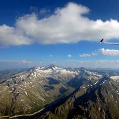 Flugwegposition um 15:48:46: Aufgenommen in der Nähe von Gemeinde Muhr, 5583, Österreich in 3076 Meter