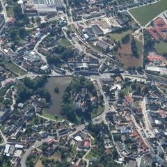 Flugwegposition um 14:45:21: Aufgenommen in der Nähe von Gemeinde Dobersberg, Österreich in 1438 Meter