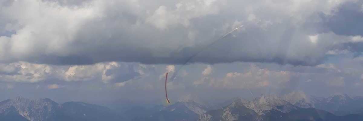 Flugwegposition um 15:37:54: Aufgenommen in der Nähe von Rottenmann, Österreich in 2345 Meter