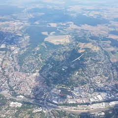 Verortung via Georeferenzierung der Kamera: Aufgenommen in der Nähe von Oberfranken, Deutschland in 2000 Meter