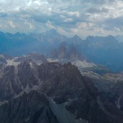 Flugwegposition um 13:49:07: Aufgenommen in der Nähe von 39038 Innichen, Bozen, Italien in 3561 Meter
