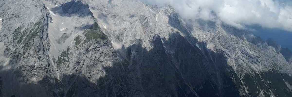 Flugwegposition um 12:13:52: Aufgenommen in der Nähe von Gemeinde Wildermieming, Österreich in 2673 Meter