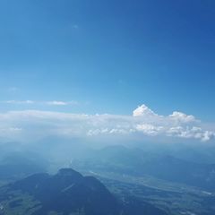 Flugwegposition um 12:03:02: Aufgenommen in der Nähe von Gemeinde Scheffau am Wilden Kaiser, Österreich in 2759 Meter