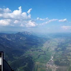 Flugwegposition um 15:59:46: Aufgenommen in der Nähe von Gemeinde Haus, Österreich in 2141 Meter