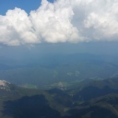 Flugwegposition um 15:08:18: Aufgenommen in der Nähe von Gemeinde Vordernberg, 8794, Österreich in 2510 Meter