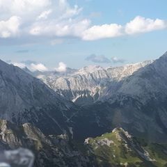 Flugwegposition um 16:09:39: Aufgenommen in der Nähe von Gemeinde Thaur, Thaur, Österreich in 2227 Meter