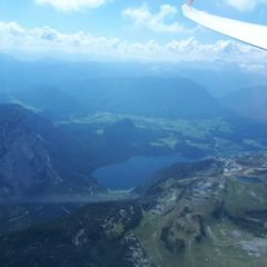 Flugwegposition um 10:38:49: Aufgenommen in der Nähe von Gemeinde Altaussee, Österreich in 2426 Meter
