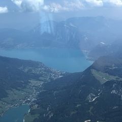Verortung via Georeferenzierung der Kamera: Aufgenommen in der Nähe von Gemeinde St. Gilgen, Österreich in 2200 Meter