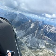 Verortung via Georeferenzierung der Kamera: Aufgenommen in der Nähe von 32041 Auronzo di Cadore, Belluno, Italien in 3100 Meter
