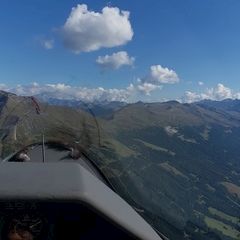 Flugwegposition um 13:41:22: Aufgenommen in der Nähe von Gemeinde Rauris, 5661, Österreich in 2235 Meter