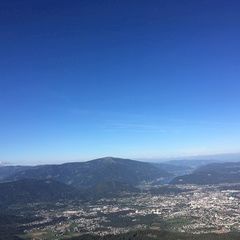 Flugwegposition um 14:29:31: Aufgenommen in der Nähe von Villach, Österreich in 1440 Meter