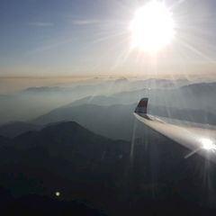Flugwegposition um 15:10:32: Aufgenommen in der Nähe von Veitsch, St. Barbara im Mürztal, Österreich in 2482 Meter