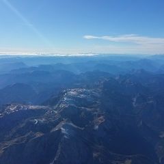 Flugwegposition um 12:31:21: Aufgenommen in der Nähe von Gußwerk, Österreich in 4015 Meter