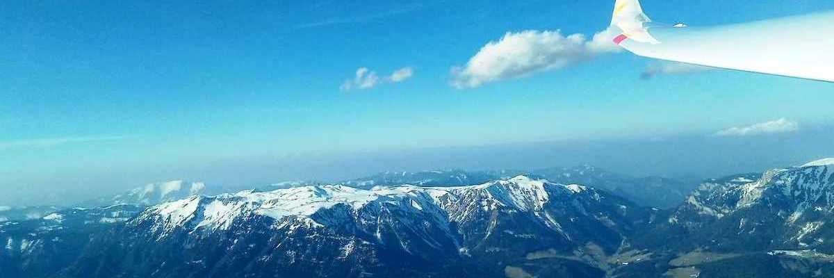 Flugwegposition um 14:42:57: Aufgenommen in der Nähe von Ganz, 8680 Ganz, Österreich in 2382 Meter