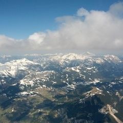 Flugwegposition um 12:34:01: Aufgenommen in der Nähe von Pürgg-Trautenfels, Österreich in 2644 Meter
