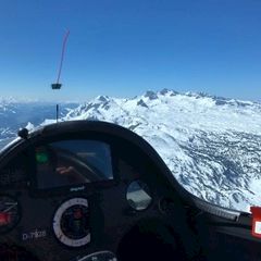 Verortung via Georeferenzierung der Kamera: Aufgenommen in der Nähe von Aich, Österreich in 2600 Meter