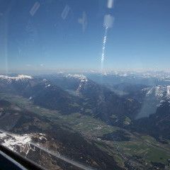 Flugwegposition um 12:04:44: Aufgenommen in der Nähe von Gemeinde Dellach im Drautal, Österreich in 2909 Meter