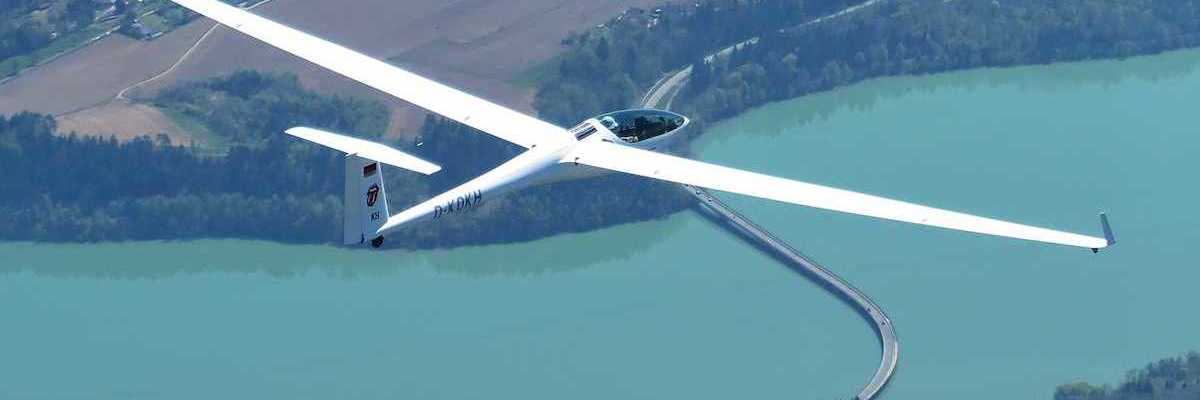Flugwegposition um 11:22:57: Aufgenommen in der Nähe von Gemeinde St. Kanzian am Klopeiner See, Österreich in 2170 Meter