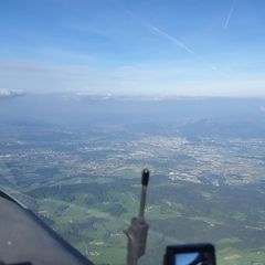 Flugwegposition um 15:36:12: Aufgenommen in der Nähe von Berchtesgadener Land, Deutschland in 2264 Meter