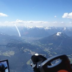 Flugwegposition um 13:41:52: Aufgenommen in der Nähe von Garmisch-Partenkirchen, Deutschland in 2646 Meter
