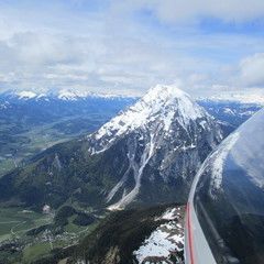 Flugwegposition um 08:53:33: Aufgenommen in der Nähe von Stainach, Österreich in 2152 Meter
