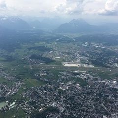 Verortung via Georeferenzierung der Kamera: Aufgenommen in der Nähe von Salzburg, Österreich in 2100 Meter