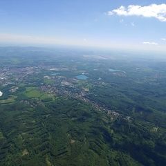 Verortung via Georeferenzierung der Kamera: Aufgenommen in der Nähe von Okres Teplice, Tschechien in 1900 Meter