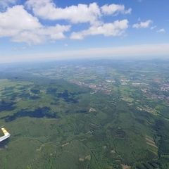 Verortung via Georeferenzierung der Kamera: Aufgenommen in der Nähe von Okres Teplice, Tschechien in 1900 Meter