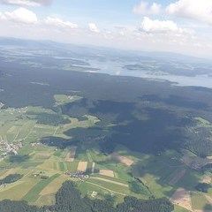Flugwegposition um 09:24:16: Aufgenommen in der Nähe von Gemeinde Berg bei Rohrbach, Berg bei Rohrbach, Österreich in 1871 Meter