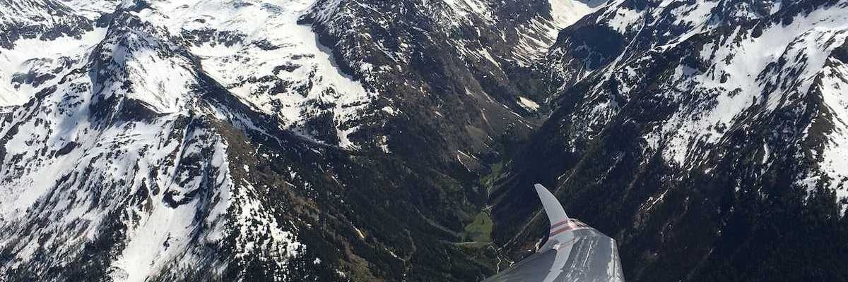 Flugwegposition um 13:18:25: Aufgenommen in der Nähe von Gemeinde Haus, Österreich in 2747 Meter