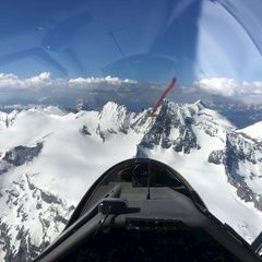 Verortung via Georeferenzierung der Kamera: Aufgenommen in der Nähe von Gemeinde Kals am Großglockner, 9981, Österreich in 3900 Meter