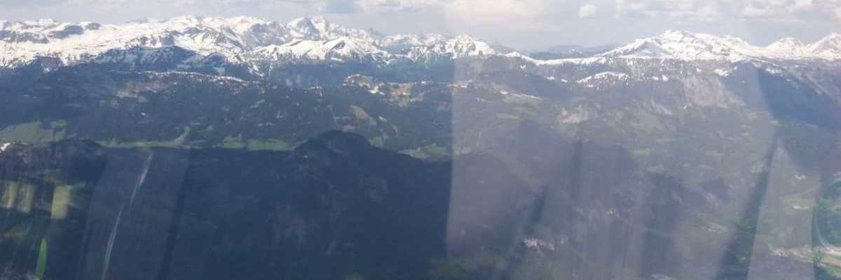 Flugwegposition um 13:25:46: Aufgenommen in der Nähe von Gemeinde Aigen im Ennstal, Österreich in 2206 Meter
