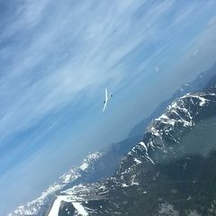 Flugwegposition um 11:10:17: Aufgenommen in der Nähe von Pürgg-Trautenfels, Österreich in 2152 Meter