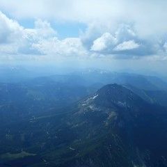 Flugwegposition um 11:34:37: Aufgenommen in der Nähe von Gemeinde Puchenstuben, Puchenstuben, Österreich in 2417 Meter